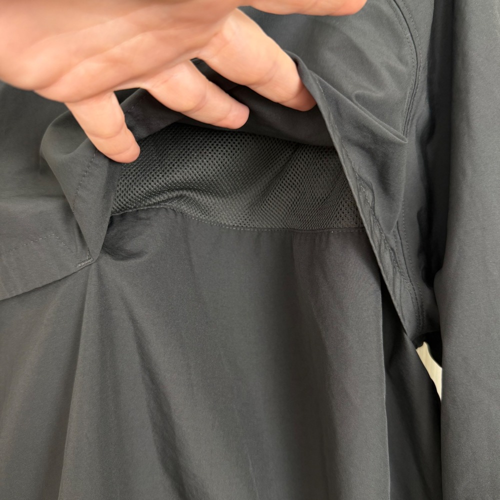 Nike Y2K Windbreaker Jacket Mens XXL Black Gold Swoosh Track Running - Picture 9 of 10